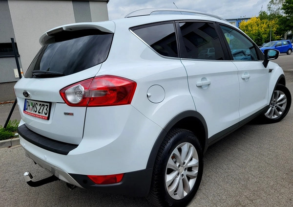 Ford Kuga cena 33900 przebieg: 197000, rok produkcji 2010 z Sulmierzyce małe 704